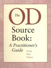 Cover of: The OD source book: a practitioner's guide