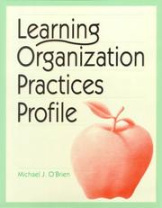 Cover of: Learning Organization Practices Profile | Michael J. O