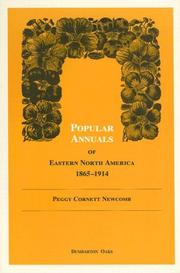 Cover of: Popular annuals of eastern North America, 1865-1914