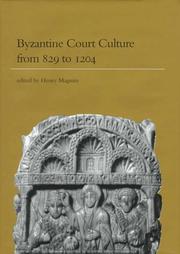 Cover of: Byzantine court culture from 829 to 1204