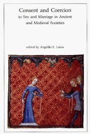 Cover of: Consent and Coercion to Sex and Marriage in Ancient and Medieval Societies (Dumbarton Oaks Research Library)