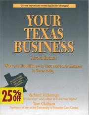 Your Texas business by Richard M. Alderman