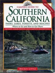 Cover of: Camper's guide to Southern California parks, lakes, forests, and beaches: where to go and how to get there