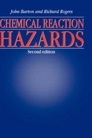 Cover of: Chemical Reaction Hazards, Second Edition