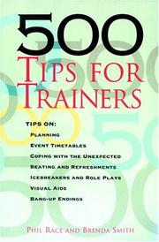 Cover of: 500 tips for trainers