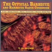 Cover of: The official barbecue and barbecue sauce cookbook