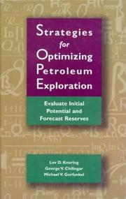 Cover of: Strategies for optimizing petroleum exploration by L. D. Knoring