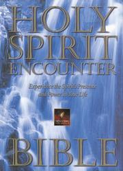 Cover of: Holy Spirit encounter Bible | 