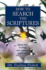 Cover of: How to Search the Scriptures