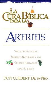 Cover of: LA Cura Biblica - Artritis