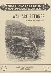 Cover of: Wallace Stegner