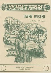 Cover of: Owen Wister