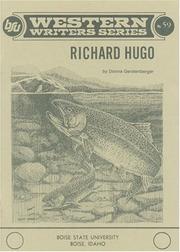 Cover of: Richard Hugo