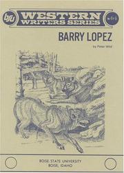 Cover of: Barry Lopez