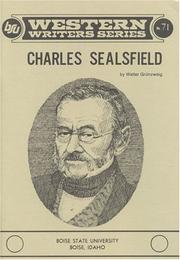 Cover of: Charles Sealsfield by Walter Grünzweig