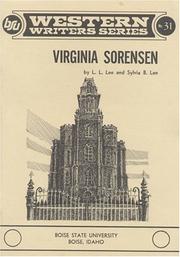 Cover of: Virginia Sorensen