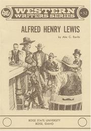 Cover of: Alfred Henry Lewis