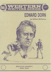 Edward Dorn by William McPheron