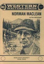 Cover of: Norman Maclean