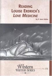 Cover of: Reading Louise Erdrich's Love medicine by P. Jane Hafen