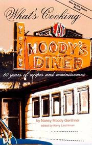 What's cooking at Moody's Diner by Nancy Moody Genthner