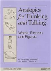 Cover of: Analogies for thinking and talking: words, pictures, and figures
