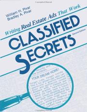 Cover of: Classified secrets: writing real estate ads that work