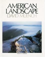 Cover of: American Landscape