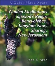 Cover of: Guided Meditations on God's Justice and Reign by Jane E. Ayer