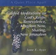Cover of: Guided Meditations on God's Justice and Reign by Jane E. Ayer
