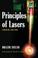 Cover of: Principles of lasers