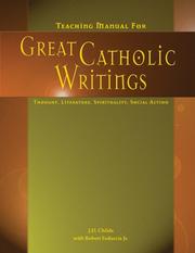 Cover of: Great Catholic Writings: Teaching Manual for
