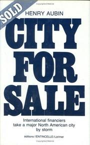 City for Sale by Henry Trocme Aubin