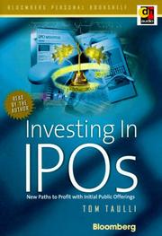 Cover of: Investing in Ipos by Tom Taulli, Tom Taulli