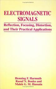 Cover of: Electromagnetic signals | Henning F. Harmuth
