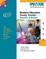 Cover of: Study guide for the business education test.