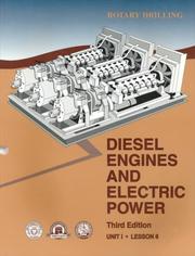Cover of: Diesel engines and electric power