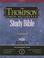 Cover of: Thompson Chain-Reference Study Bible-NIV-Handy Size