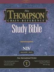 Cover of: Thompson Chain-Reference Study Bible-NIV-Handy Size by Frank Charles Thompson