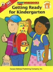 Cover of: Getting Ready for Kindergarten (Home Workbooks)