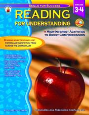 Cover of: Reading for Understanding: Grades 3-4