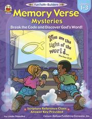 Memory Verse Mysteries by Linda Standke