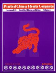 Cover of: Practical Chinese Reader, Companion A  (Traditional Character Edition) (Traditional Character Editions)