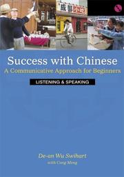 Cover of: Success with Chinese: a communicative approach for beginners = [Cheng gong xue Zhong wen : jiao liu shi jiao cheng]
