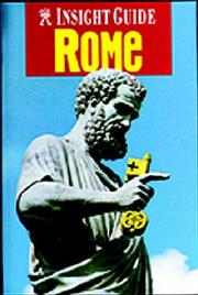 Cover of: Insight Guides Rome (Insight City Guides Rome)