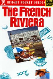 Cover of: Insight Pocket Guides The French Riviera