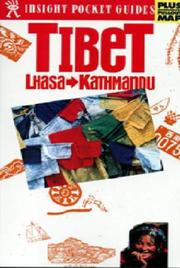 Cover of: Insight Pocket Guide Tibet: Lhasa-Kathmandu (Insight Pocket Guide Tibet)