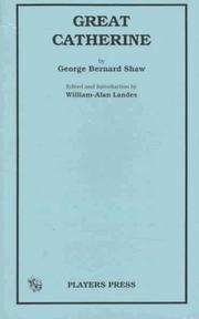 Great Catherine by George Bernard Shaw