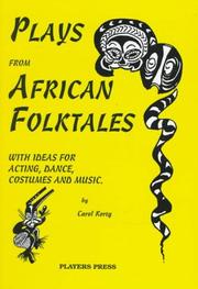 Cover of: Plays from African folktales