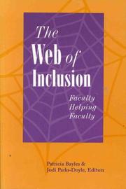 Cover of: The Web of Inclusion: Faculty Helping Faculty (National League for Nursing Series (All Nln Titles)